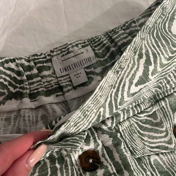 C/Meo Collective Green Zebra Pants - Picture 5 of 5